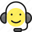 headphones, customer, support, human 