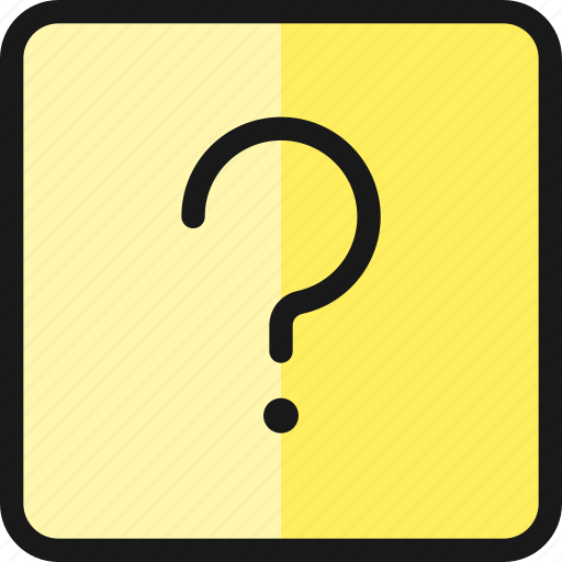 Question, help, square icon - Download on Iconfinder