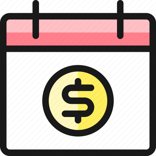 Calendar, cash icon - Download on Iconfinder on Iconfinder