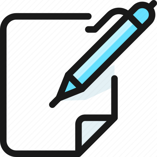Pen, write, paper icon - Download on Iconfinder