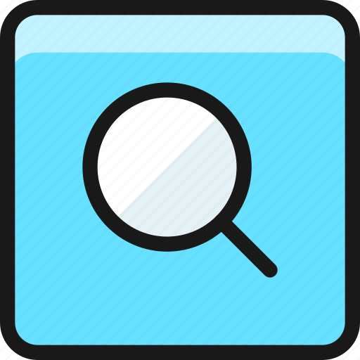 Search, square icon - Download on Iconfinder on Iconfinder