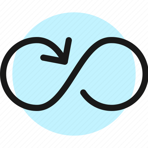Button, loop, arrow icon - Download on Iconfinder