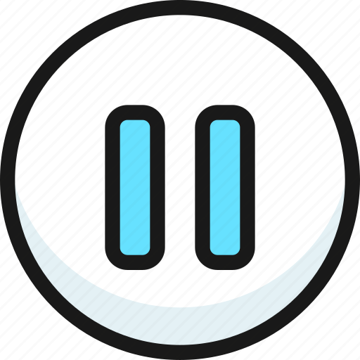 Button, pause icon - Download on Iconfinder on Iconfinder