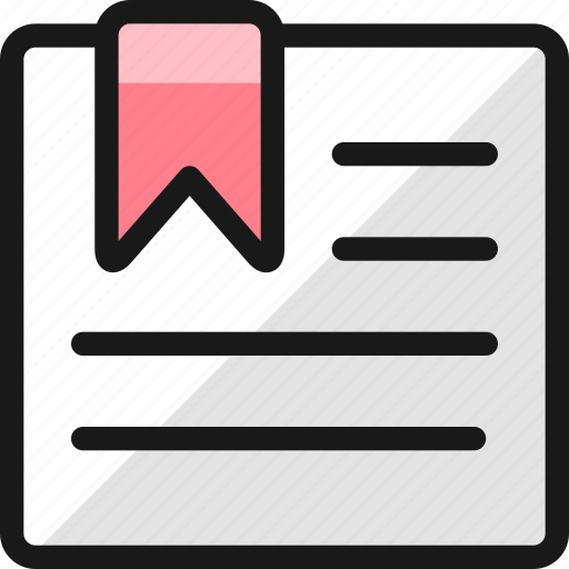 Bookmarks, document icon - Download on Iconfinder