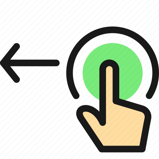 Swipe, gesture, left, tap icon - Download on Iconfinder