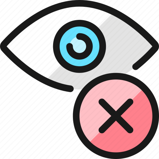 Iris, scan, denied icon - Download on Iconfinder