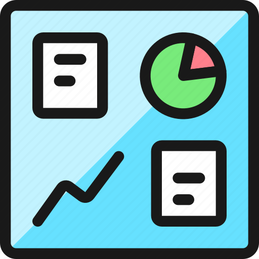 Pie, line, graph icon - Download on Iconfinder on Iconfinder