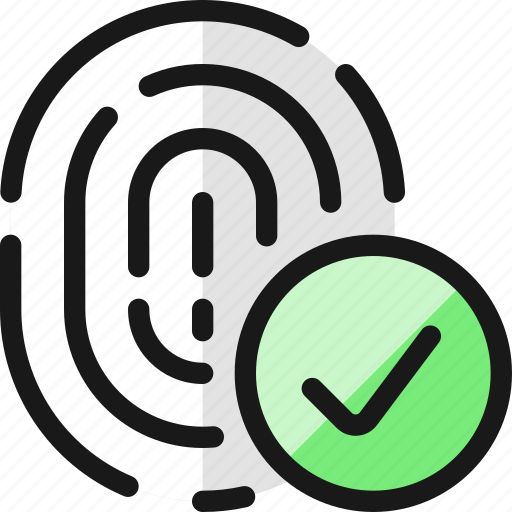Touch, id, approved icon - Download on Iconfinder