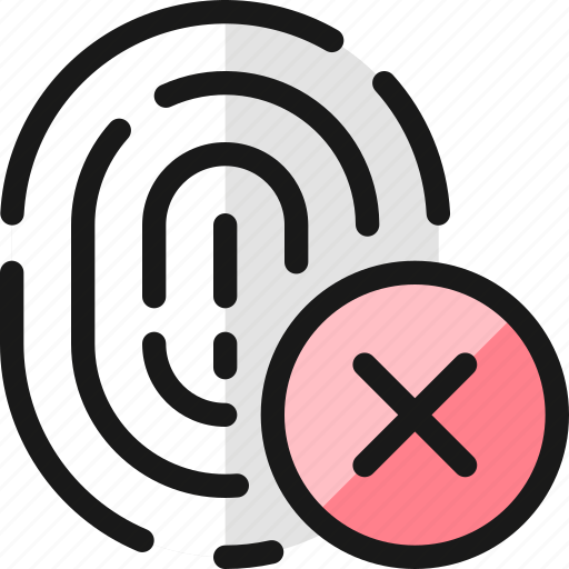Touch, id, denied icon - Download on Iconfinder