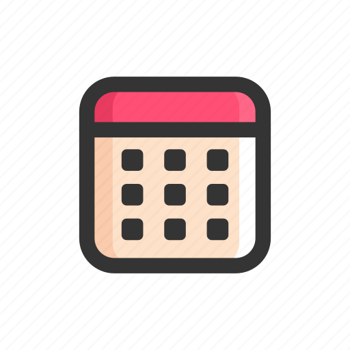 Calendar, communication, interaction, interface, ui, ux icon - Download on Iconfinder