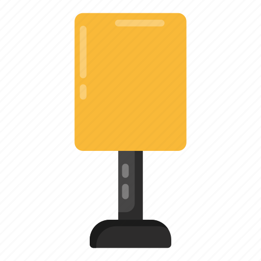 Bedside lamp, table lamp, lamp, room furniture, room interior icon - Download on Iconfinder