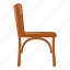chair, wooden chair, armless chair, seat, furniture 