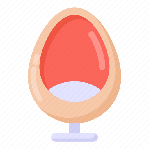 Egg chair, comfortable chair, interior, furniture, couch chair icon - Download on Iconfinder