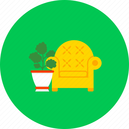 Chair, armchair, furniture, home, interior, office, seat icon - Download on Iconfinder