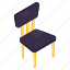 wooden chair, seat, sitting, armless chair, furniture 