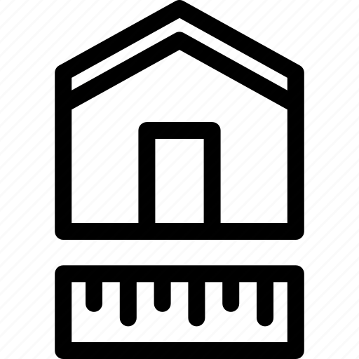 Architecture, house, home, dimension icon - Download on Iconfinder