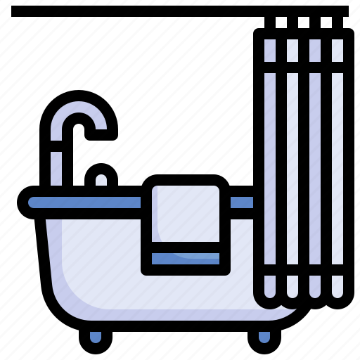 Bathtub, bath, hobbies, and, free, time, furniture icon - Download on Iconfinder
