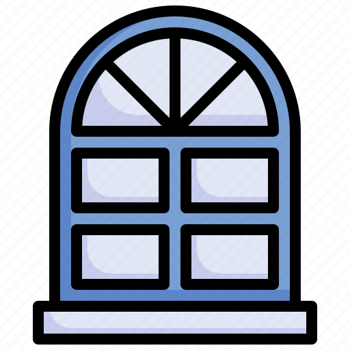 Window, door, construction, parts, furniture, and, household icon - Download on Iconfinder