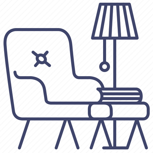 Chair, living, lounge, room icon - Download on Iconfinder