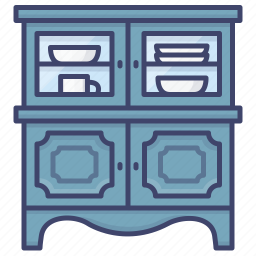 Cabinet, cupboard, interior, storage icon - Download on Iconfinder