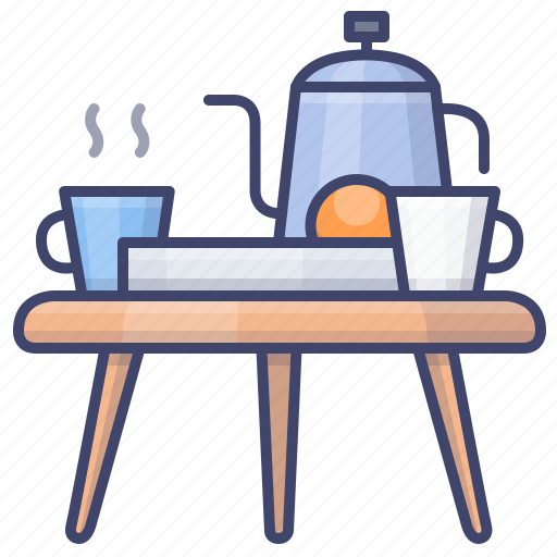 Coffee, furniture, interior, table icon - Download on Iconfinder