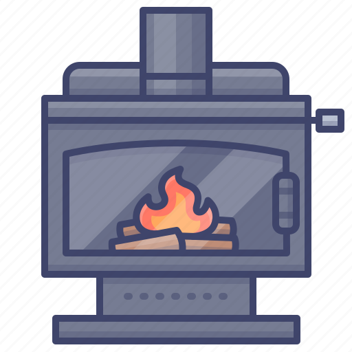 Interior, chimney, fireplace, winter icon - Download on Iconfinder