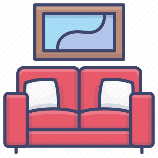Couch, furniture, modern, sofa icon - Download on Iconfinder