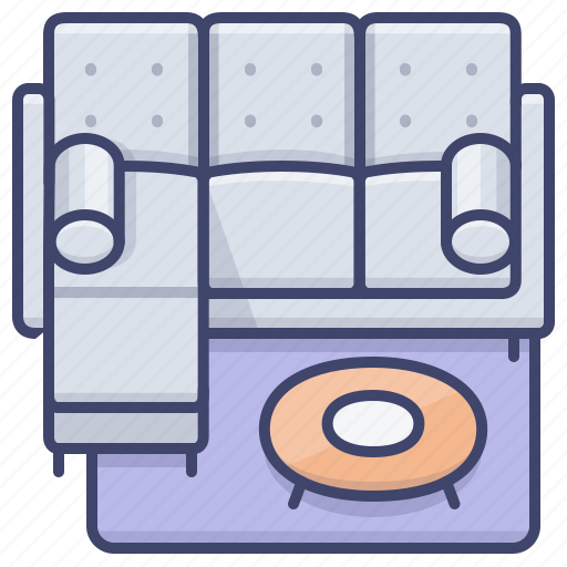 Couch, furniture, sectional, sofa icon - Download on Iconfinder
