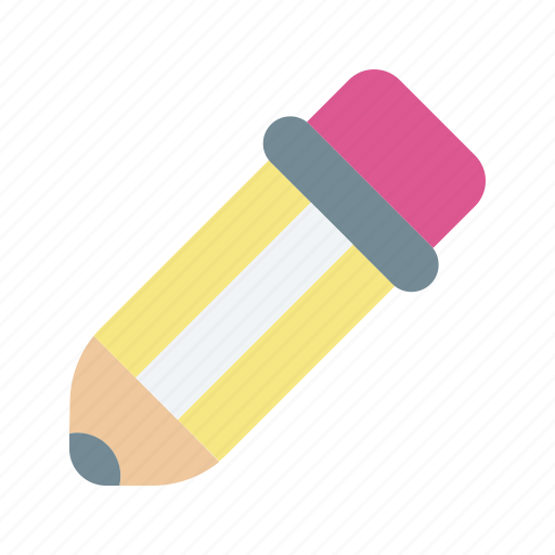 Pencil, write, writing, children, stationery icon - Download on Iconfinder