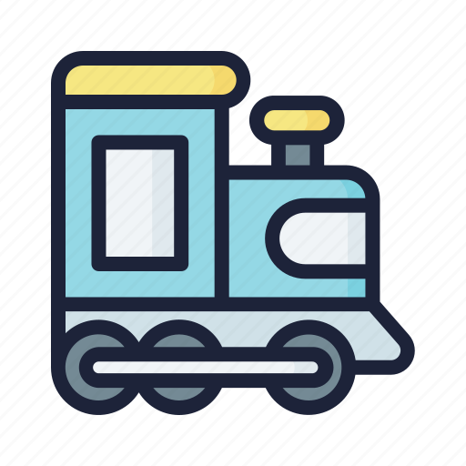 Toy, train, baby, children, transportation icon - Download on Iconfinder