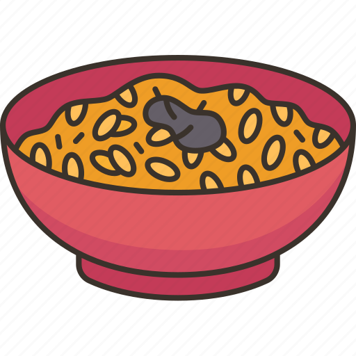 Biryani, rice, basmati, cuisine, vegetarian icon - Download on Iconfinder