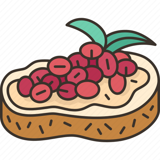 Bruschetta, tomato, bread, appetizers, italian icon - Download on Iconfinder