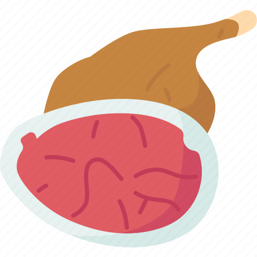 Jamon, ham, pork, food, gourmet icon - Download on Iconfinder