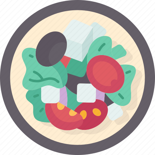Salad, vegetable, vegan, dish, healthy icon - Download on Iconfinder