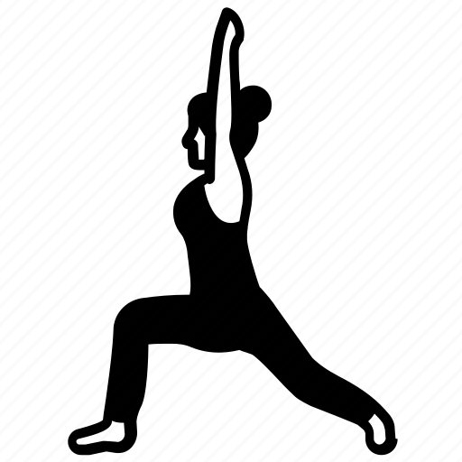 Lunge, pose, yoga, fitness, stretching, high icon - Download on Iconfinder