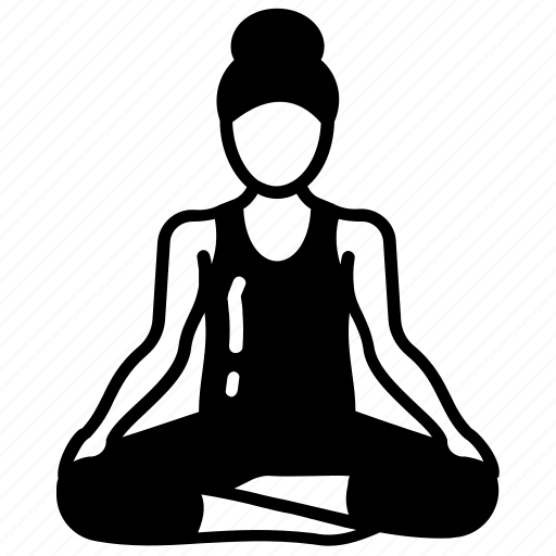 Easy, pose, lotus, position, zen, sitting, comfortable icon - Download on Iconfinder