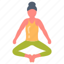 baddha, konasana, meditation, pose, pelvic, thigh, stretch, pranayama, practice
