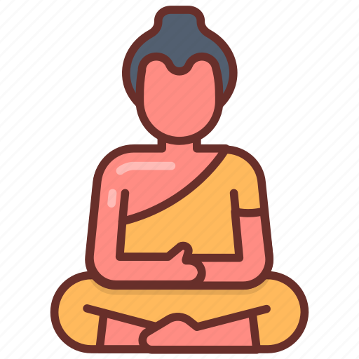 Buddha, gautama, siddhartha, karma, meditation, practice icon - Download on Iconfinder