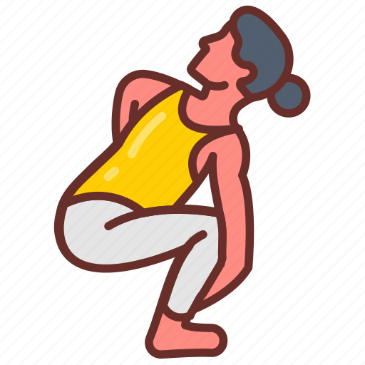 Noose, pose, pasasana, yoga, practice, training icon - Download on Iconfinder