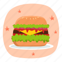 burger, international food, food, menu, restaurant, dish, hamburger