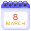 8 march, women&#x27;s day, women day date, calendar date, agenda 