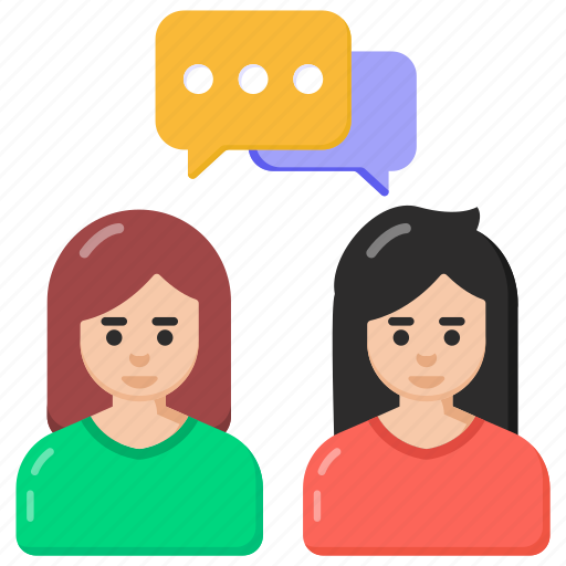 Gossips, discussion, conversation, dialogue, debate icon - Download on Iconfinder