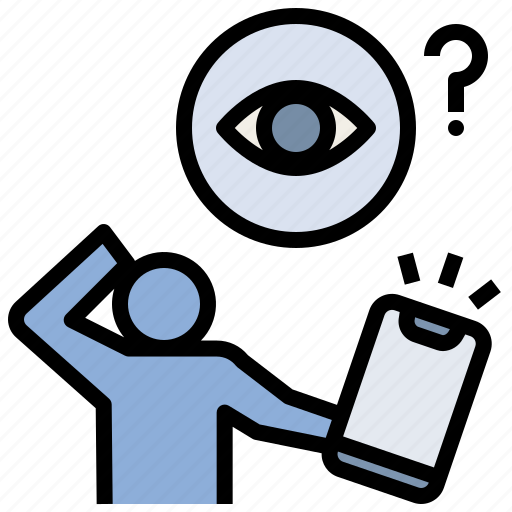 Eye, care, disorder, vision problem, internet addiction icon - Download on Iconfinder
