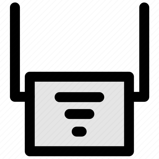 Repeater, extender, router, device, electronics icon - Download on Iconfinder