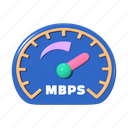 performance, speed, speedy, fast, speedometer, mbps, needle, internet, bandwidth