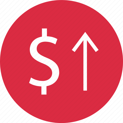 Arrow, currency, dollar, money, up icon - Download on Iconfinder
