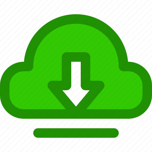 Arrow, cloud, download, file, internet icon - Download on Iconfinder