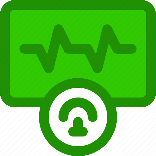 Dashboard, internet, pulse, speed, status icon - Download on Iconfinder