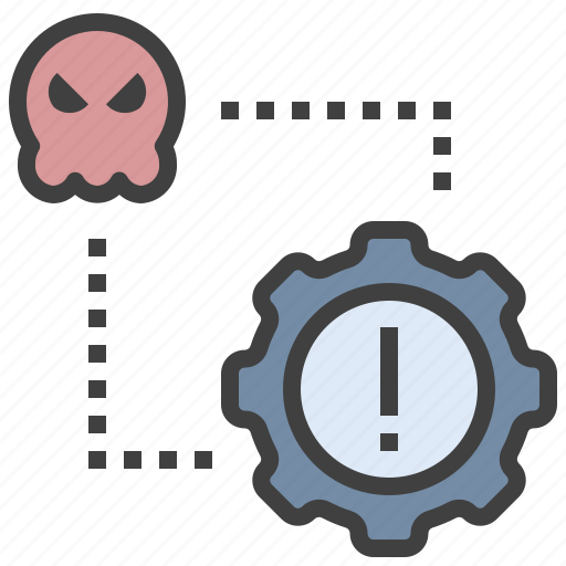 System, error, attack, malware, failure, unauthorized, hacker icon - Download on Iconfinder
