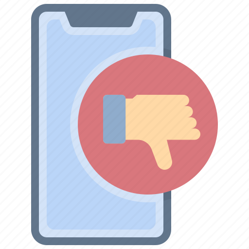 Cyberbullying, dislike, reaction, review, customer, satisfaction, feedback icon - Download on Iconfinder